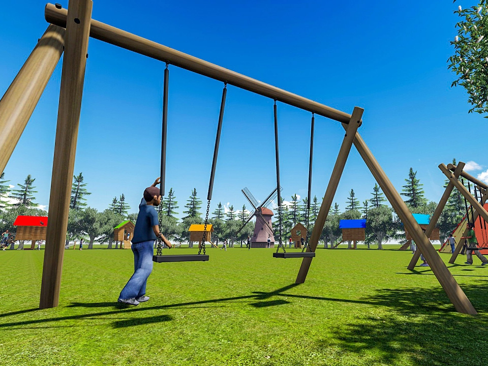 无动力游乐设备